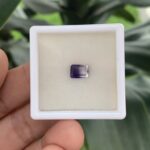 Ametista baguete Bi-color